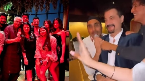 Inside Sanjay Kapoor's birthday bash in Dubai with Boney Kapoor, Maheep Kapoor, Shanaya Kapoor and Chunky Panday, among other celebs.&nbsp;