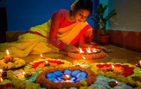 The annual festival of Diwali, also known as Deepavali, is spread over five days and begins with Dhanteras and ends with Bhai Dooj.&nbsp;(Unsplash)