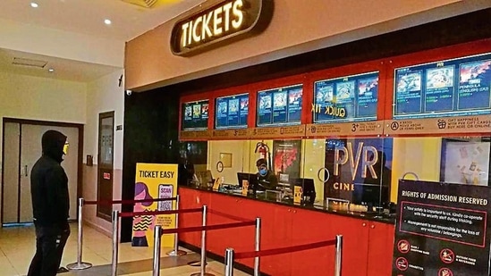 PVR's consolidated net loss for the quarter ended September narrowed to 712.3 million rupees ($8.64 million)(Harsimar Pal Singh/HT)