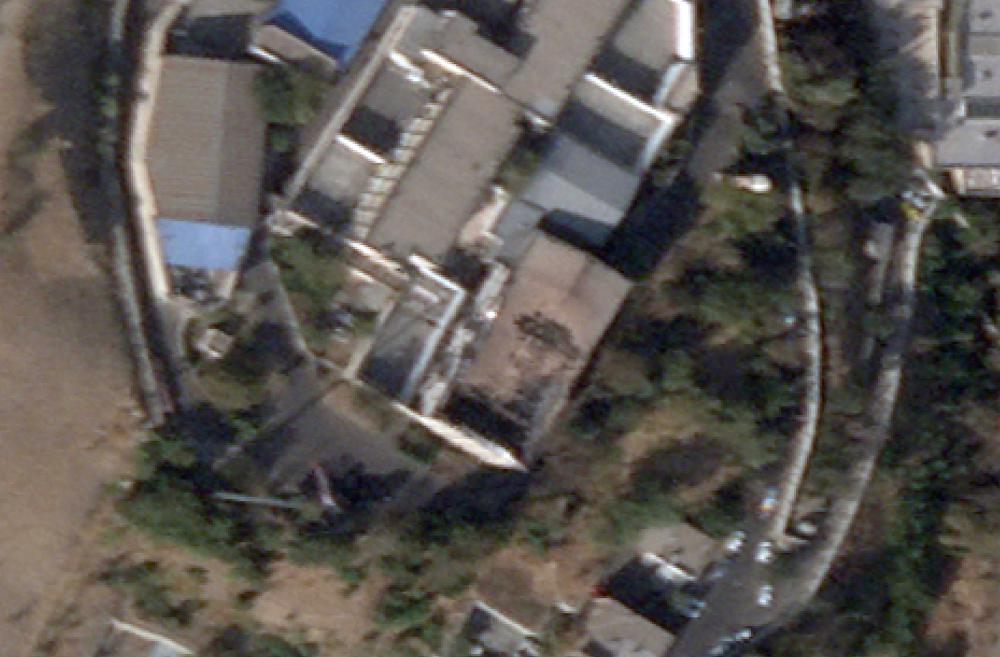 Satellite imagery of Iran's notorious prison(AP)