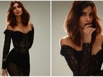 Diana Penty's spell to leave fans enchanted is her elegant avatars dressed in stylish silhouettes. Her latest addition to her Instagram lookbook features a series of images of the actor in a black embroidered see-through body-grasping dress.(Instagram/@dianapenty)