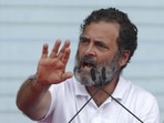 Congress leader Rahul Gandhi.
