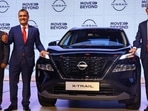 Nissan Motor India Pvt Ltd MD Rakesh Srivastava with their India Operation President Frank Torres and Divisional Vice President for Marketing and Sales Operations Joni Paiva at the unveiling of the company's 'X-Trail', 'Qashqai' and 'Juke' SUVs, at Aerocity in New Delhi, Tuesday, Oct. 18, 2022. (PTI ) Nissan Motor India Pvt Ltd MD Rakesh Srivastava with their India Operation President Frank Torres and Divisional Vice President for Marketing and Sales Operations Joni Paiva at the unveiling of the company's 'X-Trail', 'Qashqai' and 'Juke' SUVs, at Aerocity in New Delhi, Tuesday, Oct. 18, 2022. (PTI )