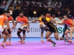 Puneri Paltan defeated Telugu Titans.(PKL) Puneri Paltan defeated Telugu Titans.(PKL)