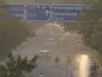 The Central Pollution Control Board's 24-hour average Air Quality Index (AQI) data showed that at 9.05 am, Delhi's air quality was in the poor category at 242.