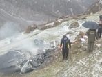 The Bell-407 helicopter took off from Kedarnathji Dham for GuptKashi.