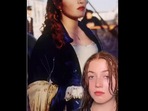 Woman transforms into Kate Winslet.(Instagram/@makeupbygeenahunt) Woman transforms into Kate Winslet.(Instagram/@makeupbygeenahunt)