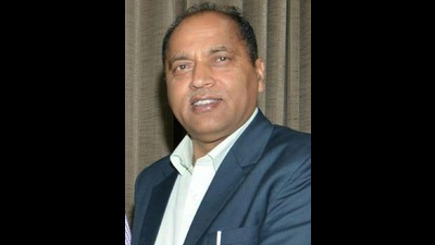 Himachal CM Jai Ram Thakur will be contesting for the sixth time from Seraj which was known as Cachiyot before the delimitation exercise. (HT File)