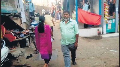 15 years on, residents struggle to remove encroachment near Vikhroli station east 15 years on, residents struggle to remove encroachment near Vikhroli station east