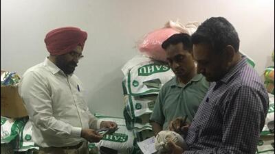 Ludhiana chief agricultural officer Amanjit Singh has sought further probe to ascertain how the accused managed to source such a huge quantity of PBW 826 wheat seeds, which were scarcely available. (HT Photo)