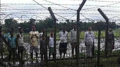 Around 11,750 people were intercepted by BSF in south Bengal along the Indo-Bangla border between 2017 and 2022. (Representative Image/HT Photo) Around 11,750 people were intercepted by BSF in south Bengal along the Indo-Bangla border between 2017 and 2022. (Representative Image/HT Photo)