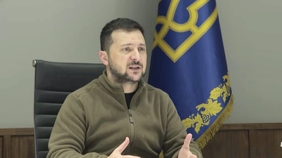 Ukrainian President Volodymyr Zelenskyy. (File image) (AP) Ukrainian President Volodymyr Zelenskyy. (File image) (AP)
