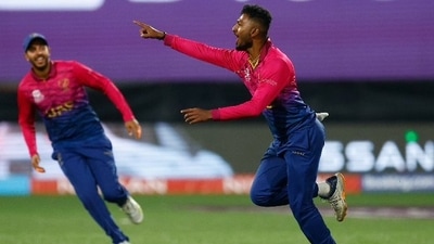 Karthik Meiyappan (Twitter/@T20WorldCup) Karthik Meiyappan (Twitter/@T20WorldCup)