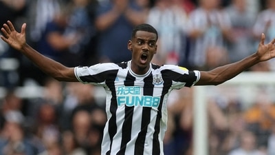 &nbsp;Newcastle United's Alexander Isak&nbsp; (Action Images via Reuters)