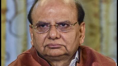 Delhi lieutenant governor VK Saxena. (PTI File)