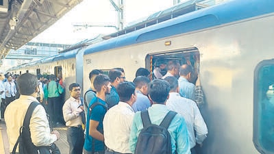 Officials said that they have received a petition regarding the increase of AC locals, adding that they will look into this demand. (HT PHOTO) Officials said that they have received a petition regarding the increase of AC locals, adding that they will look into this demand. (HT PHOTO)