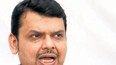 Nagpur, India - December 21, 2019: Former Maharashtra Chief Minister Devendara Fadnavis addresses a press conference during the cocluding day of winter session of Maharashtra State Assembly at Vidhan Bhawan, in Nagpur, on Saturday. Photo by Sunny Shende