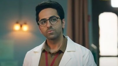 Ayushmann Khurrana plays a gynaecologist in Doctor G. Ayushmann Khurrana plays a gynaecologist in Doctor G.