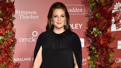 Drew Barrymore attends the Clooney Foundation for Justice Albie Awards in New York. (AP) (Evan Agostini/Invision/AP) Drew Barrymore attends the Clooney Foundation for Justice Albie Awards in New York. (AP) (Evan Agostini/Invision/AP)