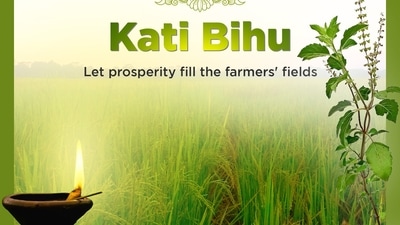 The people of Assam are celebrating the auspicious harvest festival of Kati Bihu on October 18. (Twitter/@mygovassam) The people of Assam are celebrating the auspicious harvest festival of Kati Bihu on October 18. (Twitter/@mygovassam)
