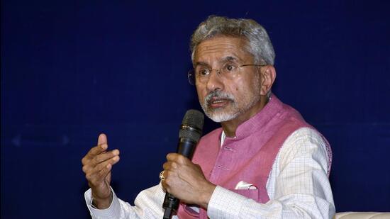 External affairs minister S Jaishankar. (ANI)