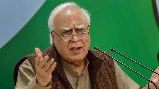 Rajya Sabha MP Kapil Sibal. (PTI file)