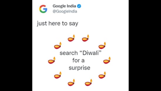 google diwali diya