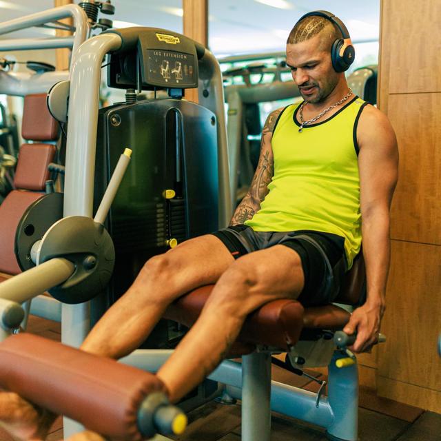 “My weekly fitness regime is four sessions of gym,” says Shikhar Dhawan. (Photo: Instagram/shikhardofficial)