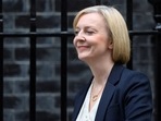 Liz Truss: British Prime Minister Liz Truss is seen.