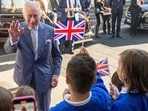 King Charles III: Britain's King Charles III is welcomed as he arrives to meet with members and staff of the association "Project Zero".