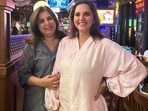 Sania Mirza with her ‘forever date’ Farah Khan in Dubai. Sania Mirza with her ‘forever date’ Farah Khan in Dubai.