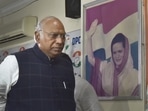 Mallikarjun Kharge is in the Congress for over 50 years. (Photo by Sanjeev Verma/ Hindustan Times)