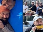 Sunny Deol enjoys corncob party with friends and Bobby Deol shares a picture with him on 65th birthday. Sunny Deol enjoys corncob party with friends and Bobby Deol shares a picture with him on 65th birthday. 