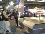 Prime minister Narendra Modi unveiling the indigenously built aircraft- the Hindustan Turbo Trainer (HTT-40) on Wednesday. (source:Twitter/@MoCA_GoI) Prime minister Narendra Modi unveiling the indigenously built aircraft- the Hindustan Turbo Trainer (HTT-40) on Wednesday. (source:Twitter/@MoCA_GoI)
