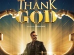 Ajay Devgn's look from his upcoming film Thank God.