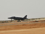 Indian Air Force fighter taking off from Phalodi air base in Rajasthan. Deesa air base will plug the air defence gap between Bhuj and Phalodi air bases. Indian Air Force fighter taking off from Phalodi air base in Rajasthan. Deesa air base will plug the air defence gap between Bhuj and Phalodi air bases.