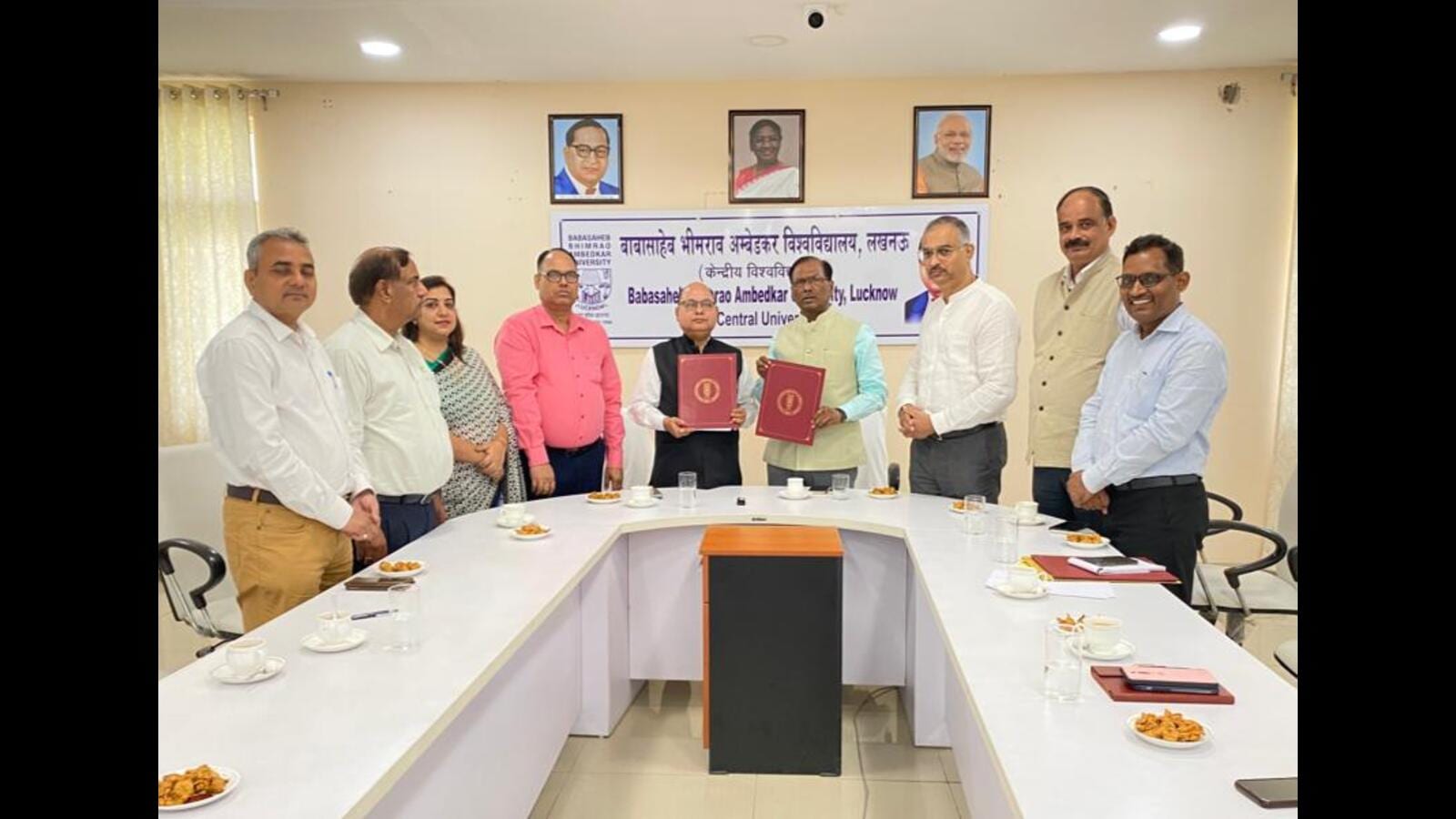 Lucknow’s BBAU & Khwaja Moinuddin Chishti Language University ink pact for joint research