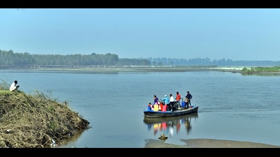 The minister was in Rupnagar for the rowing, and kayaking and canoeing competitions at Sutlej as part of the ongoing Khedan Vatan Punjab Diyan. (HT File Photo) The minister was in Rupnagar for the rowing, and kayaking and canoeing competitions at Sutlej as part of the ongoing Khedan Vatan Punjab Diyan. (HT File Photo)