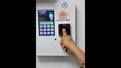 As per the guidelines, medical colleges should install Aadhaar-Enabled Biometric Attendance System devices in sufficient numbers as per need and each device should be connected with WI-FI or optical fibre internet connection for seamless marking of attendance. (HT File Photo)