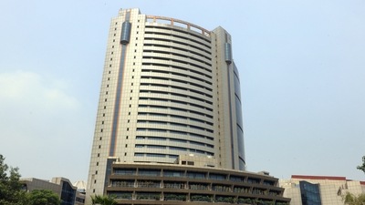 New Delhi, India- July 1, 2015: A view of the MCD Civic Centre Building in New Delhi, India on Wednesday, July 01, 2015. ( Photo By Sonu Mehta/Hindustan Times) (Hindustan Times) New Delhi, India- July 1, 2015: A view of the MCD Civic Centre Building in New Delhi, India on Wednesday, July 01, 2015. ( Photo By Sonu Mehta/Hindustan Times) (Hindustan Times)