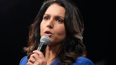 Tulsi Gabbard: Tulsi Gabbard compared US President Joe Biden to Adolf Hitler. (Bloomberg)