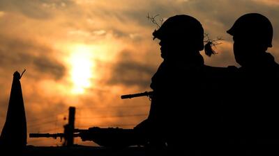 Two terrorists, who were believed to be on a suicide attack mission, were killed in the six-hour-long gunbattle with security forces (AFP File Photo/Representative) Two terrorists, who were believed to be on a suicide attack mission, were killed in the six-hour-long gunbattle with security forces (AFP File Photo/Representative)