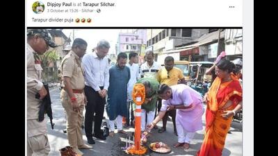The social media post that got the TMC youth from Assam into trouble. The social media post that got the TMC youth from Assam into trouble.