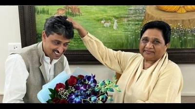 BSP will emerge as a challenger to the BJP in Uttar Pradesh, said Imran Masood. (HT Photo)