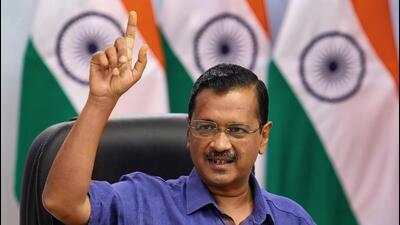 Delhi chief minister Arvind Kejriwal criticised the notification of the final delimitation order issued for the redrawing of boundaries of the MCD wards. (PTI) Delhi chief minister Arvind Kejriwal criticised the notification of the final delimitation order issued for the redrawing of boundaries of the MCD wards. (PTI)