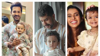 Actors are excited to celebrate Diwali with their little ones Actors are excited to celebrate Diwali with their little ones