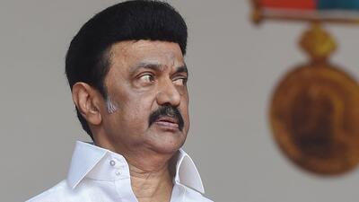 Tamil Nadu chief minister M K Stalin (PTI) Tamil Nadu chief minister M K Stalin (PTI)
