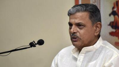 RSS general secretary Dattatreya Hosabale. (PTI) RSS general secretary Dattatreya Hosabale. (PTI)