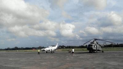 Darbhanga airport, which became operational under RCS, popularly known as — UDAN — on November 8, 2020, has emerged very successful after selected airline operator Spicejet introduced flight operations from Darbhanga on three routes — Delhi, Mumbai and Bengaluru. (HT Photo) Darbhanga airport, which became operational under RCS, popularly known as — UDAN — on November 8, 2020, has emerged very successful after selected airline operator Spicejet introduced flight operations from Darbhanga on three routes — Delhi, Mumbai and Bengaluru. (HT Photo)
