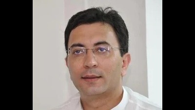 Jitin Prasada reviewed civic works and their maintenance in Lucknow (HT PHOTO)